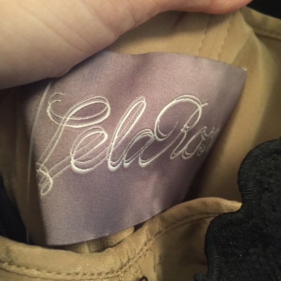 SOLD Lela Rose Lace Guipure Midi Dress - Picture 6 of 6